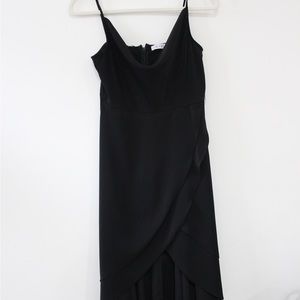 Little black high low dress